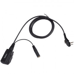 Hytera mikrofon m/PTT og kontakt for ørehøyttaler for PD4-/PD5- serien ACM-01